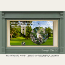 ヴィンテージ ハチドリ 水彩 オーダーメイド