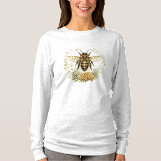 ヴィンテージ ハチミツビーTシャツ 女性用 Tシャツ