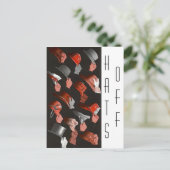 ヴィンテージ・ハッツ・オフ・パティー・オナー達成はがき ポストカード (スタンド正面)