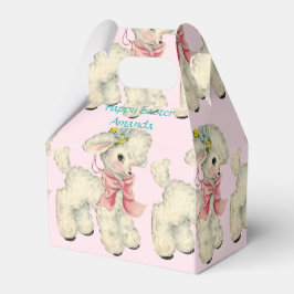 ヴィンテージ、ハッピーイースター、ラム、カスタム フェイバーボックス