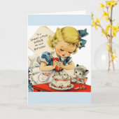 ヴィンテージ-ハッピーバースデーは甘い姪に対して。 カード (黄色い花)