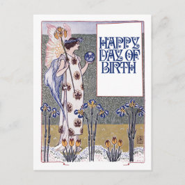 ヴィンテージ ハッピーバースデー ポストカード