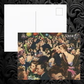 ヴィンテージ ハリウッド テーマの誕生日パーティー風船, ポストカード