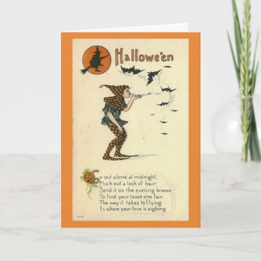 ヴィンテージ-ハロウィンの愛を捜します、 カード (正面)