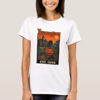 ヴィンテージ・ハロウィンタウン・レトロパンプキンTシャツ | スプー Tシャツ