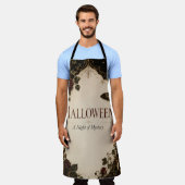 ヴィンテージ・ハロウィンパーティー エプロン (着用した状態)
