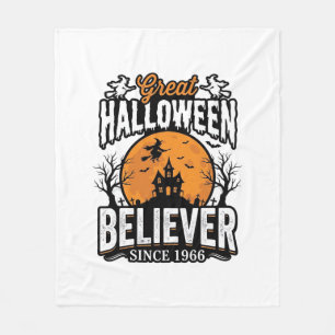 ヴィンテージ ハロウィン信者 1966年から グラフィック_1 フリースブランケット