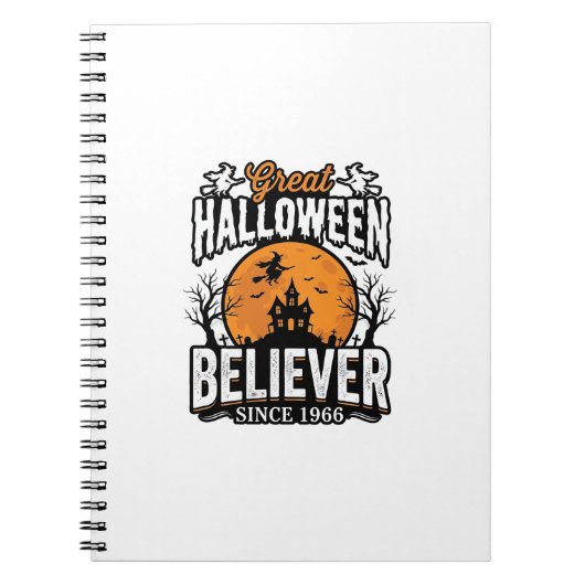 ヴィンテージ ハロウィン信者 1966年から Graphic_1 ノートブック (正面)