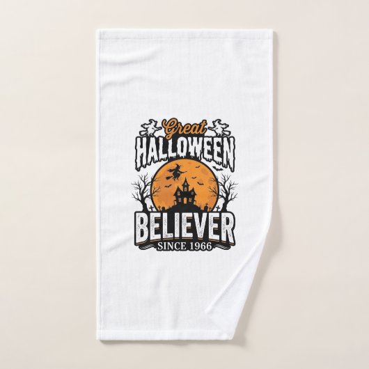 ヴィンテージ ハロウィン信者 1966年から Graphic_1 ハンドタオル (ハンドタオル)