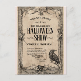 ヴィンテージ・ハロウィン招待状🎃🏴☠️ ポストカード