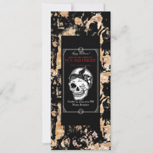 ヴィンテージ ハロウィン招待状 - 仮装パーティー 招待状