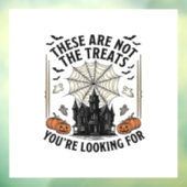 ヴィンテージ ハロウィン おばけ お菓子 Tシャツ デザイン_1 ウィンドウサイン (シート3)