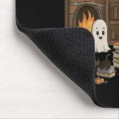 ヴィンテージ ハロウィン おばけ 黒猫 グルーヴィー F マウスパッド (コーナー)