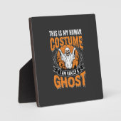 ヴィンテージ　ハロウィン　おもしろ　幽霊　コスチューム フォトプラーク (正面)