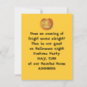 ヴィンテージ ハロウィン ご招待状 招待状 (裏面)