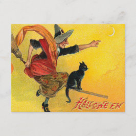 ヴィンテージ ハロウィン ご招待状 招待状