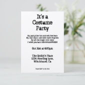 ヴィンテージ ハロウィン ご招待 招待状 (スタンド正面)