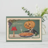 ヴィンテージ ハロウィン カスタマイザブル アート シーズンカード (スタンド正面)