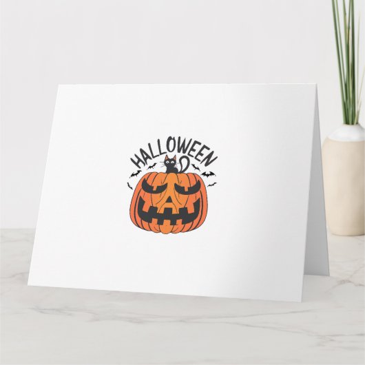ヴィンテージ ハロウィン  カード (正面)