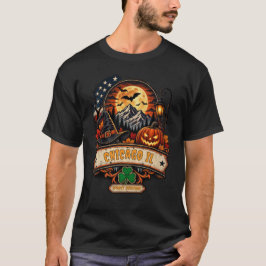 ヴィンテージ・ハロウィン・シカゴILパンプキンスプーキー・プライド Tシャツ