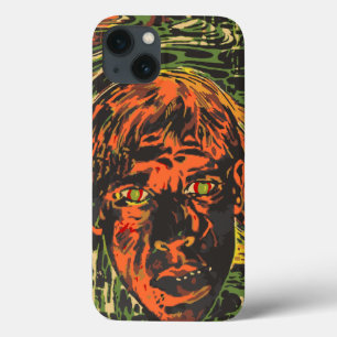 ヴィンテージ ハロウィン ゾンビ, グラフィティ ストリート アート iPhone 13ケース