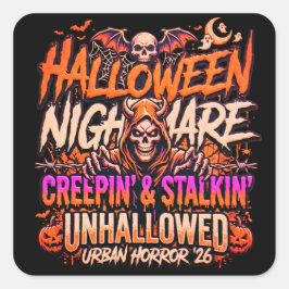 ヴィンテージ ハロウィン パンプキン ステッカー - スプーキーシーズン