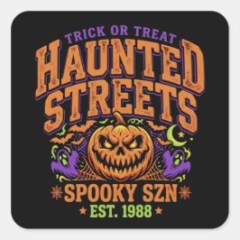 ヴィンテージ ハロウィン パンプキン ステッカー - スプーキーシーズン