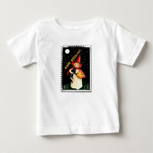 ヴィンテージ ハロウィン ベビーTシャツ (正面)