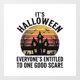 ヴィンテージ・ハロウィン・ホーンテッドハウス・グッドスケアTシャツ_1 ウィンドウサイン
