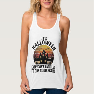 ヴィンテージ・ハロウィン・ホーンテッドハウス・グッドスケアTシャツ_1 タンクトップ