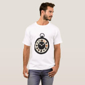 ヴィンテージ ハロウィン ポケットウォッチ Tシャツ (正面フル)