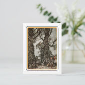 ヴィンテージ ハロウィン ポストカード (スタンド正面)