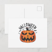 ヴィンテージ ハロウィン ポストカード (正面/裏面)
