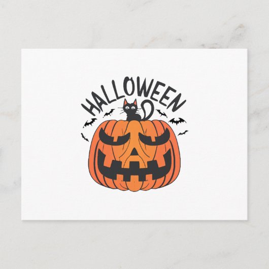 ヴィンテージ ハロウィン ポストカード (正面)