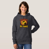 ヴィンテージ・ハロウィン・ヴァンパイアTシャツ「牙を育てる」_1 パーカ (正面フル)