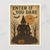 ヴィンテージ・ハロウィン 入るなら今がチャンス ポストカード (正面)