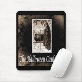 ヴィンテージ ハロウィン 大釜 マウスパッド (マウス)
