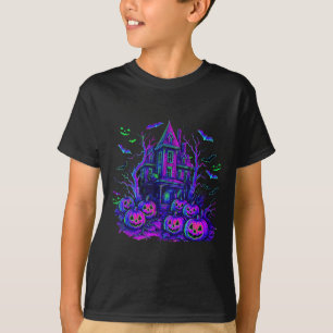ヴィンテージ ハロウィン 幽玄なシーン レトロ パンプキン Y シーズン Tシャツ