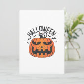 ヴィンテージ ハロウィン  招待状 (スタンド正面)