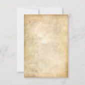 ヴィンテージ ハロウィン 招待状 - コスチューム パーティー (裏面)