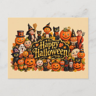 ヴィンテージ ハロウィン 珍奇コレクション メナジェリー ポストカード