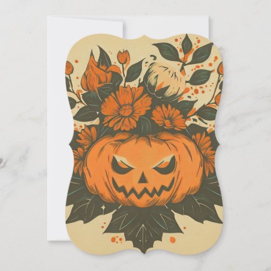 ヴィンテージ/ハロウィン/秋/かぼちゃ (正面)
