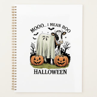ヴィンテージ ハロウィン 農場の牛 プランナー手帳