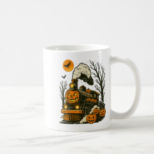 ヴィンテージ ハロウィン 電車 かぼちゃ コーヒーマグカップ