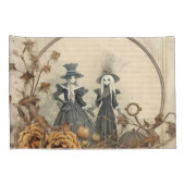 ヴィンテージ ハロウィン 魔女の魔法 (12) 枕カバー (裏面-右)