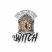 ヴィンテージ・ハロウィン 魔法使いといっしょ シール (正面)