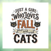 ヴィンテージ・ハロウィンTシャツデザイン_1 ネコ好きな人へ ウィンドウサイン (シート3)