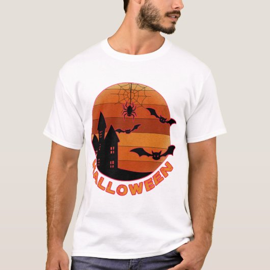 ヴィンテージ ハロウィンTシャツ Tシャツ (正面)