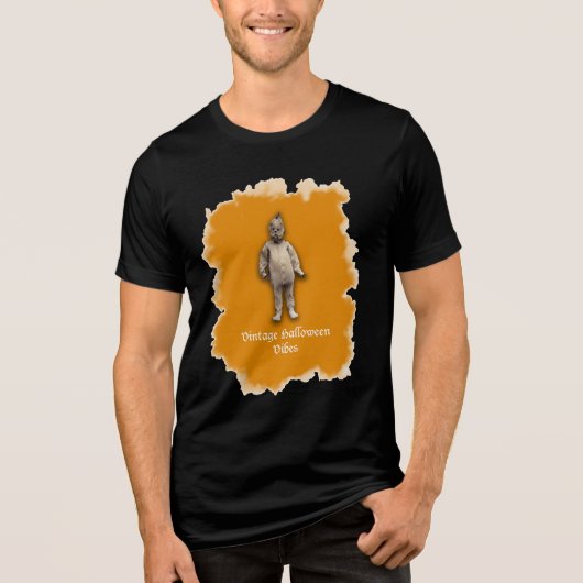 ヴィンテージ・ハロウィーン ビジュアルTシャツ トライブレンドＴシャツ (正面)