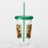 ヴィンテージ/ハロウィーン/秋/カボチャ アクリルタンブラー (右)